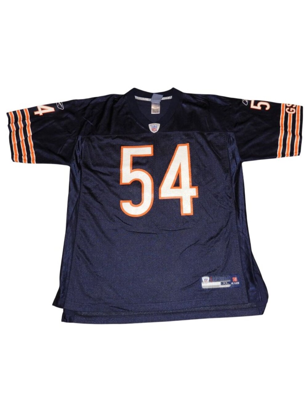 Reebok Chicago Bears Brian Urlacher #54 NFL Football Jersey Men's XL Navy